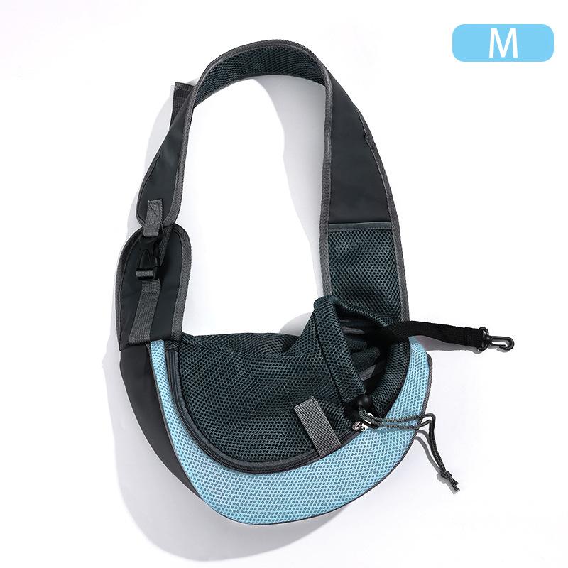 Pet Cat Dog Carrier Backpack Travel Tote Shoulder Bags Mesh Sling Carry Pack Pet Carrying Supplies Crossbody Shoulder Bag