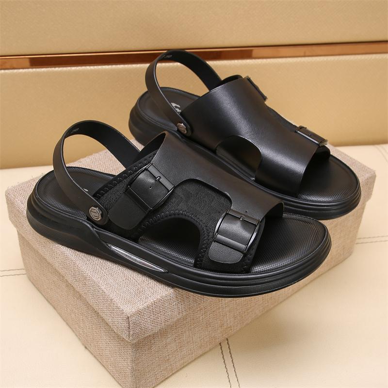 Fashion Summer Men Sandals 2024 Outdoor Casual Sneakers Male Fashion Lightweight Breathable Comfortable Non-Slip Beach Holiday Sandal