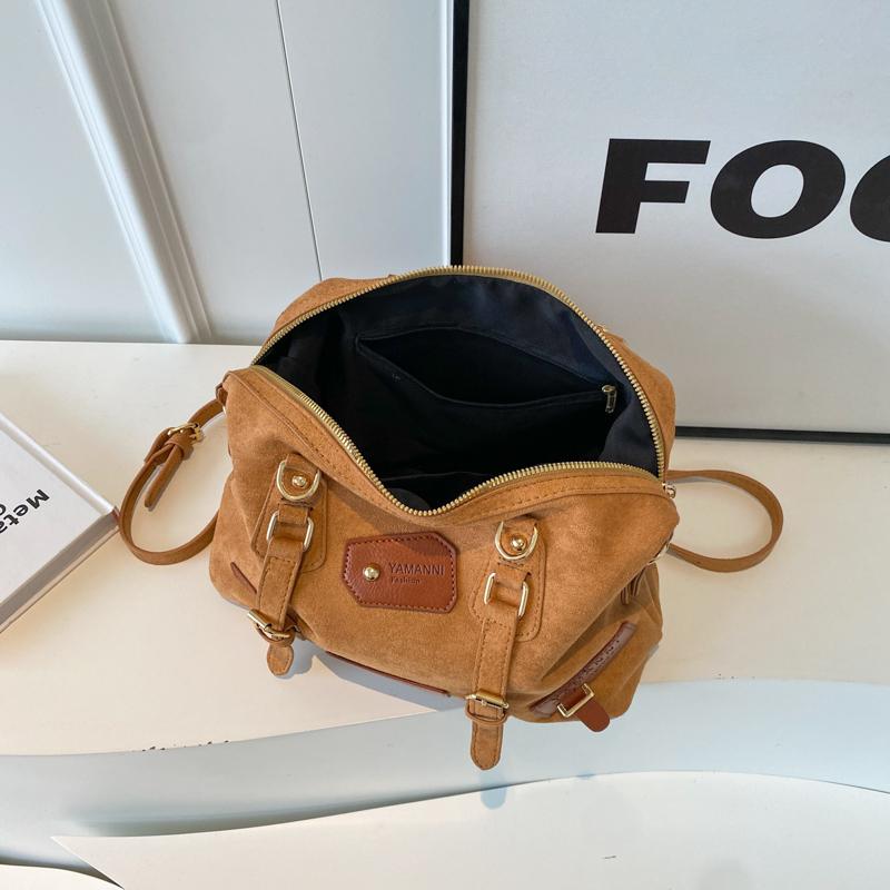 Small Retro Simple Leather Back Pack for Women Fashion Design Vintage Backpack 2024 Winter Trendy Back To School Bags