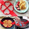 Silicone Pancake Maker Mold Non Stick Egg Ring Cooking Tool Flip Cooker for Breakfast Omelet Reusable Heat Resistant Baking Mold