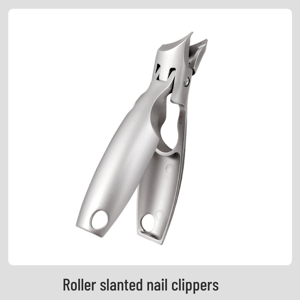 

Компактные кусачки для ногтей с защитой от брызг и боковым скользящим замком для толстых ногтей