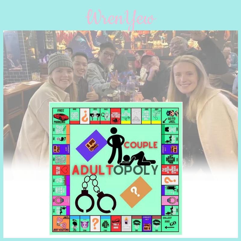 Exciting Adult Couple Night Paper Board For Date Night Fun