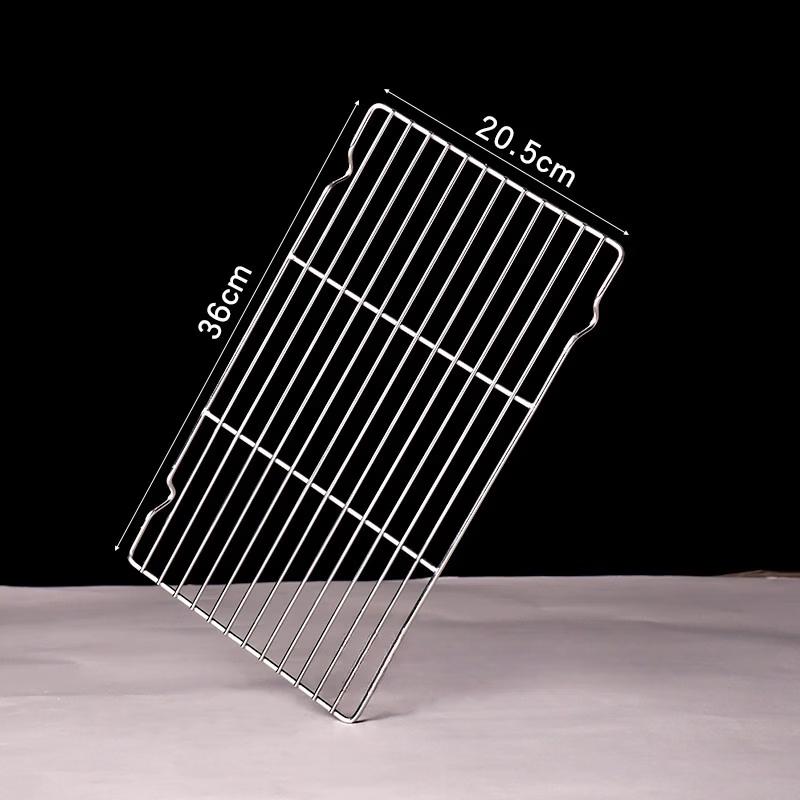 Прямоугольная решетка для барбекю из нержавеющей стали с ножками
