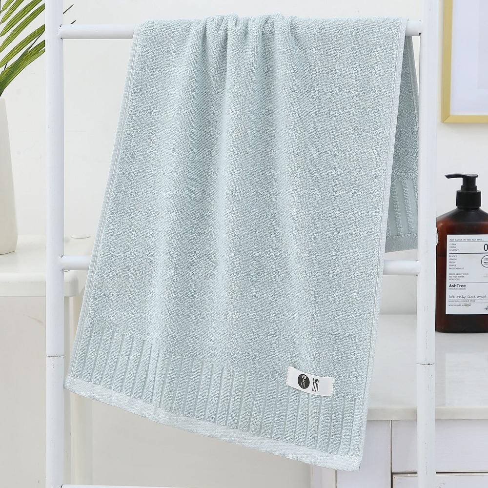 Spot large thickened cotton souvenir towel hotel men's sports face towel plain color broken gear water absorption