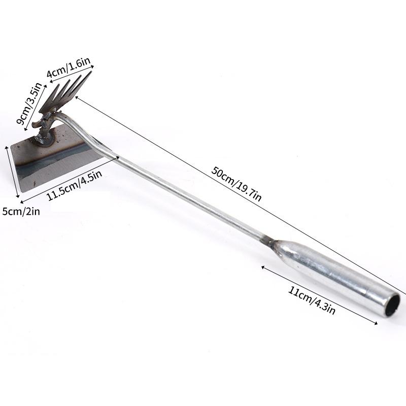2-In-1 Gardening Hand Weeder Tool Puller Shovel Hand Weed Remover 4/5/6/11 Tooth For Garden Lawn Yard Hand Gardening Loose Soil