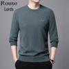 Luotz Men's 100% Cashmere Round Neck Sweater