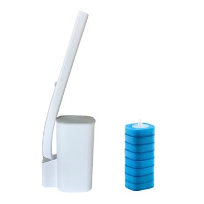 Long Handle Toilet Cleaning Brush Toilet Bowl Cleaner Wand Disposable Toilet Cleaning System Starter Kit Easy To Use