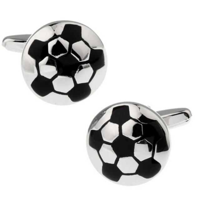 Igame Football Cuff Links Quality Brass Material Sport Series Basketball Cufflinks For Men Gift