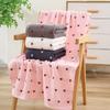 Thick Pure Cotton Heart Jacquard Towel Bath Towel Set Soft Absorbent Couple Household Towel Ideal Festival Gift