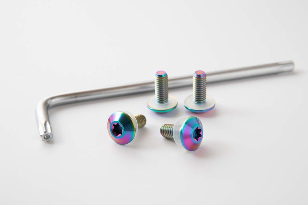 A.N.S M6 15mm Titanium License Plate Bolt