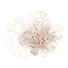 200pcs Heart Embellishments Delicate Hollow Heart Shape Wooden Ornament For Scrapbook Listing DIY Hand Made Crafts