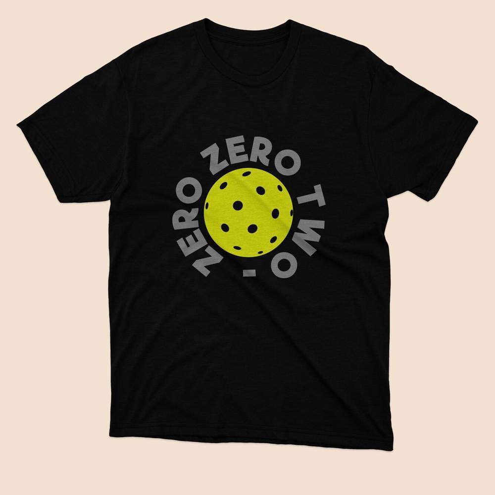 Limited Zero Zero Two Pickleball Black T Shirt XL