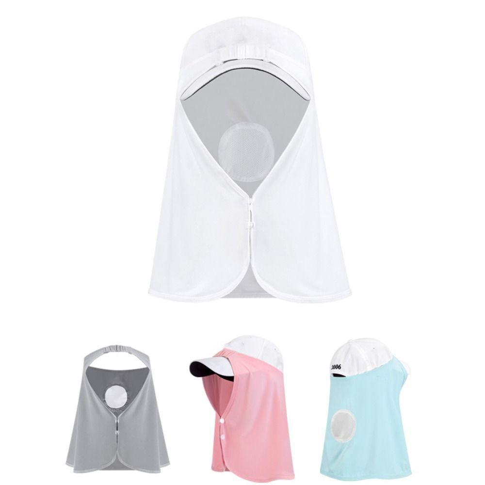 with Elastic Cool Breathable Mask Ice Silk Sun Protection Headscarf  Unisex