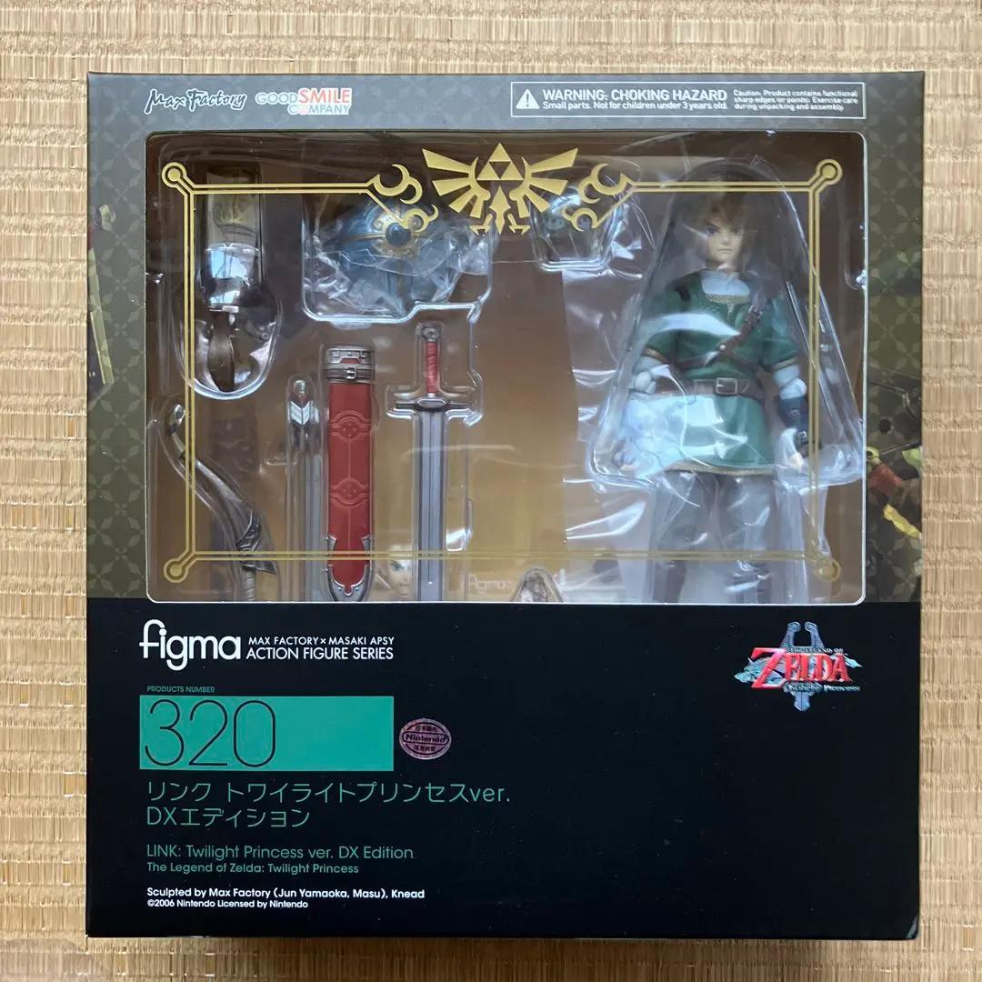 Max Factory Zelda Twilight Princess Link DELUXE Ver. Figma Action Figure