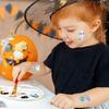 500pcs/roll Halloween Decorations Stickers Ghost Adhesive Stickers Room Decor Holographic Decals For Crafts Bottle Bags Book