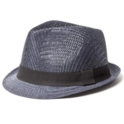 Βασικό Ψάθινο Πλεκτό Χαρτί Enchi Ένα Μέγεθος Ταιριάζει Σκούρο Μπλε Καπέλο, Άνοιξη/Καλοκαίρι, Γυναικείο/Ανδρικό, Όλα,