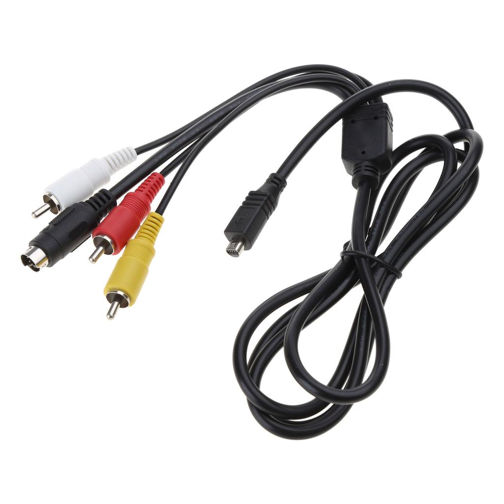 High Quality Mini USB To 3 RCA Cable for Handycam Camcorder DCR-DVD DCR-HC DCR-SR DCR-SX DEV HDR-CX HDR-HC