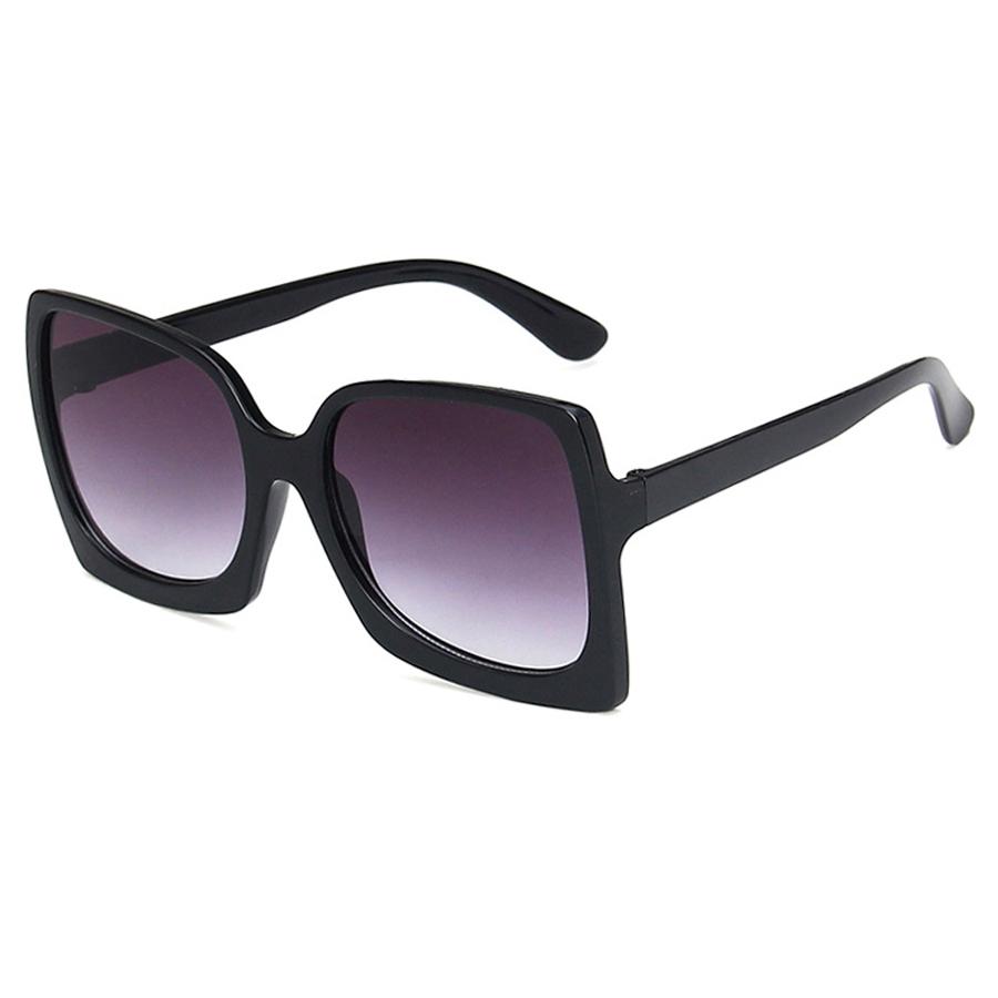 

Square Large Sunglasses Woman Retro Luxury Sun Eyeglasses For Women Big Frames Gradient Mirror Vintage Oculos De Sol Gafas As Picture