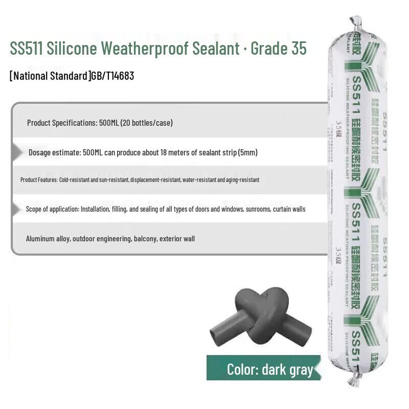 Sandpiper Neutral Silicone Weatherproof Structural Sealant