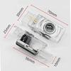 BFEOP1 2pcs LED welcome lamp car door light logo laser projector lighting emblem For Cadillac CT5 CT6 XT4 XT5 XT6 ATS SRX XTS CTS