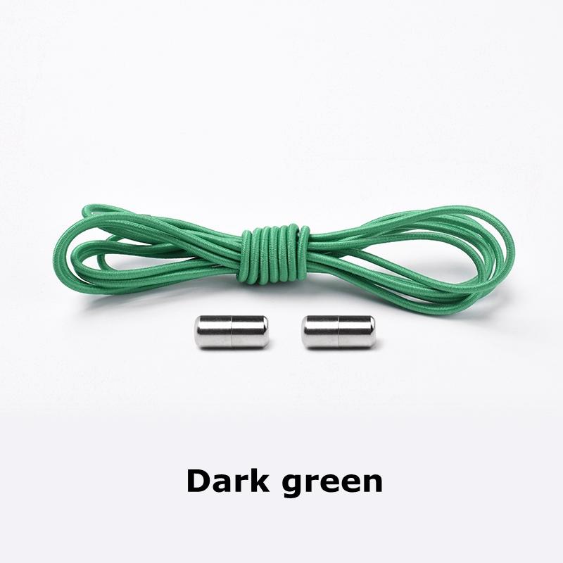 Elastic Laces Sneakers Round Shoelaces Without Ties Rubber No Tie Shoe Laces Shoes Kids Adult Quick Shoe Lace Rubber Bands