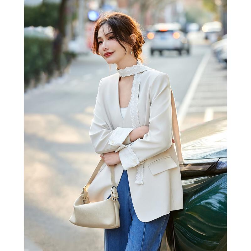 TERRE BLEUE Women's Fashion Commuter Blazer