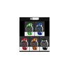Men's Big Face Silicone Sports Watch Waterproof Chronograph Analog Date Red
