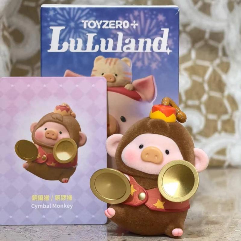

Оригинальная серия Lulu The Piggy Lululand Блок с сюрпризами Фигурка свинки Lulu Action Figure Мешок-сюрприз Декор для стола Игрушки Загадочная машинка Декор Подарки Подвижная Артикулированная
