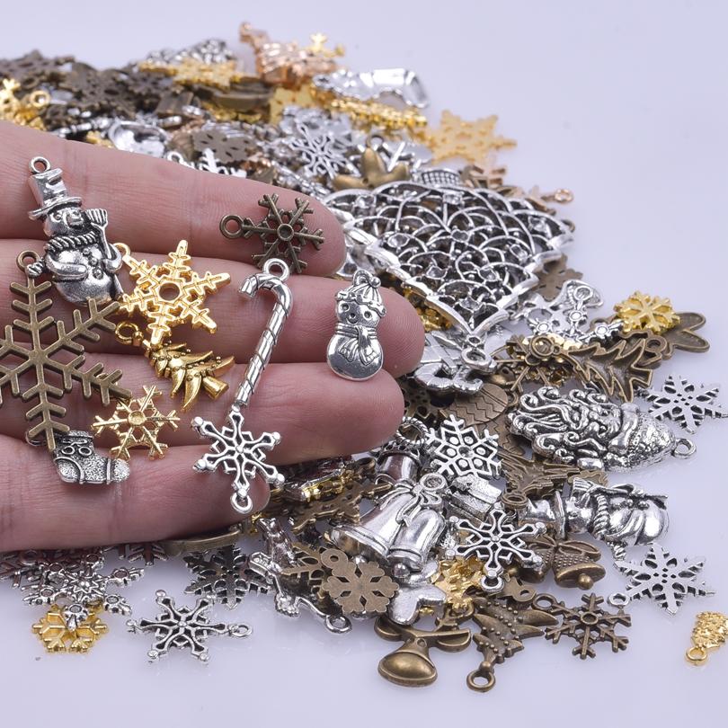 30pcs/Lot Vintage Metal Pentagram Charm Steampunk Charms For Jewelry Making Supplies Small Pendant Accessories Bulk DIY Earrings