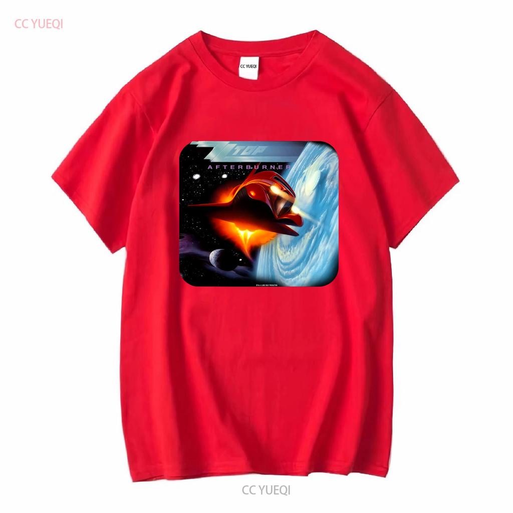 ZZ TOP Afterburner Black For T Shirt All Size TP599 vintage Washed Soft Unisex Breathable Stretched Versatile Casual graphic