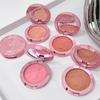 1PC Drei dimensionale relief nebel Farbe erröten natürliche zart zart halten make-up niedrigen sättigung weibliche erröten creme