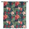 Hawaiian Flower Plant Jungle Palm Tropical Sheer Curtains for Living Room Bedroom Decor Window Voile Tulle Curtain Drapes