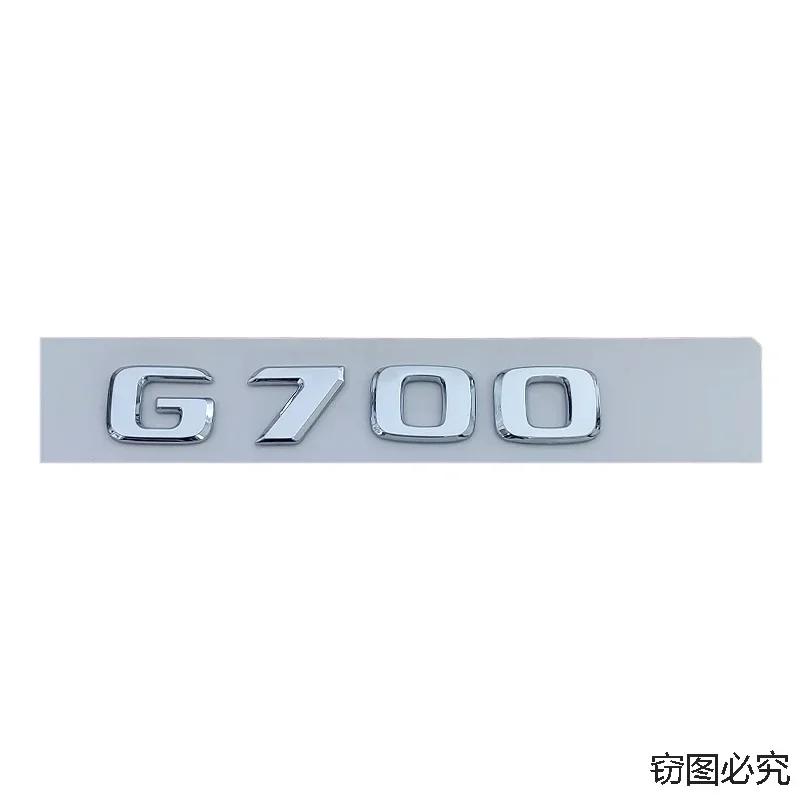 

ABS Letter Emblem Car Sticker Auto Body Rear Trunk Tail Decal Badge for Mercedes Benz G700 G800 G900 900 800 700