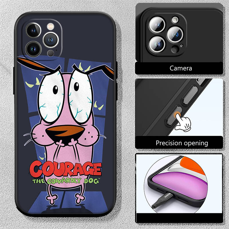 C-Courage C-Cowardly D-Dog New Phone Case for Redmi Note 8 9 10 11 11S 10C 10X 10A 10T 9A 9C 9T 9S 8T Pro Max Plus Prime
