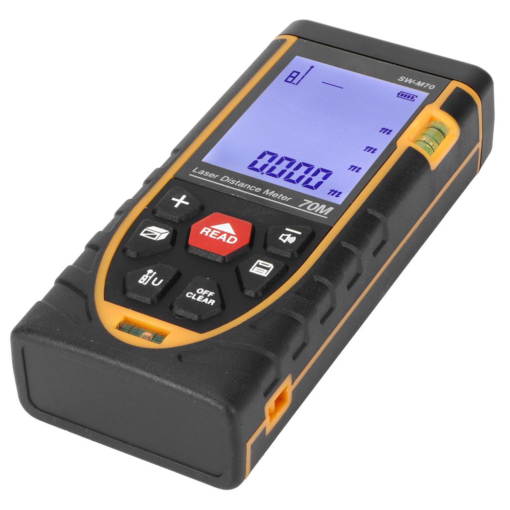 Laser Distance Measure Device Handheld Rangefinder High Accuracy Infrared Measuring Tool