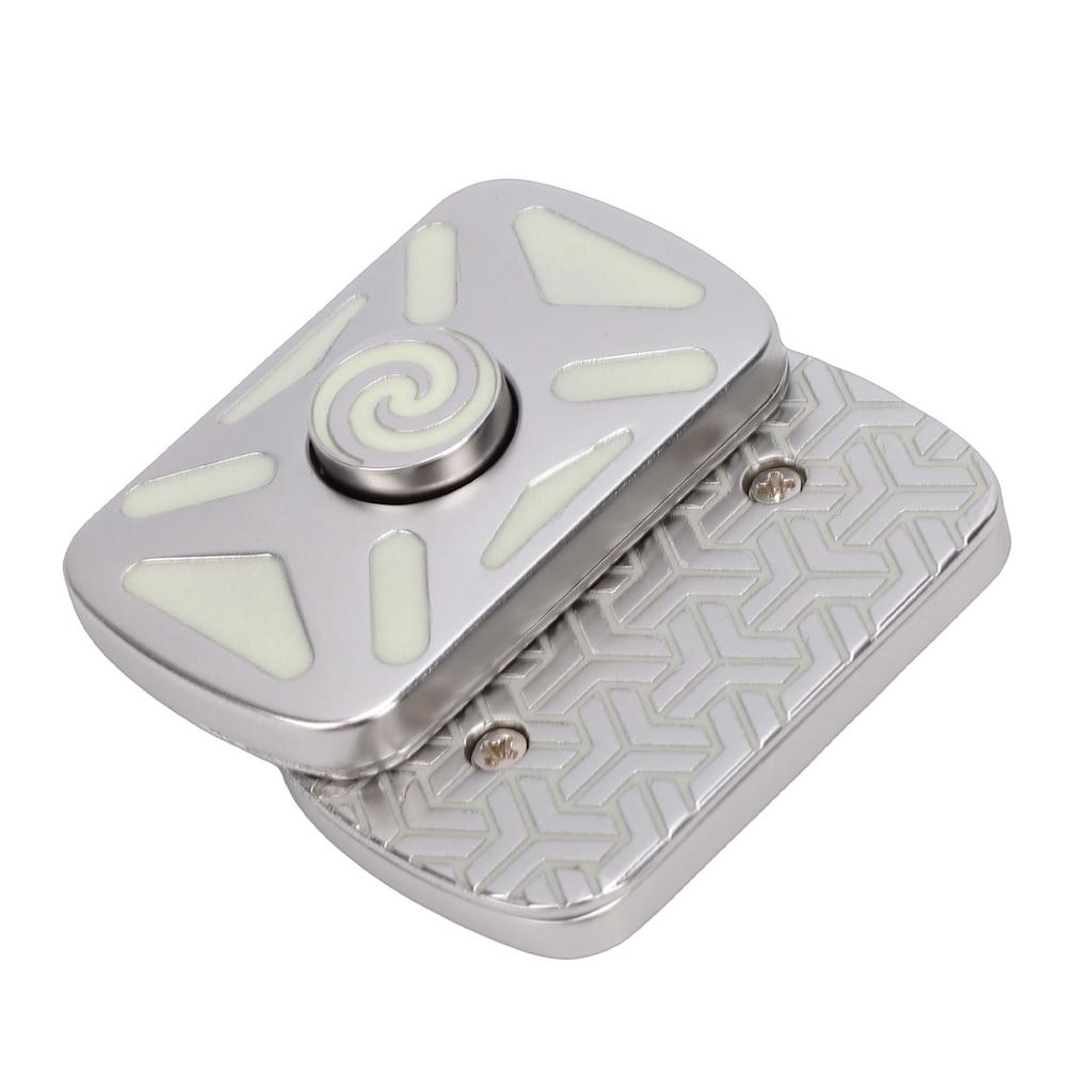 Magnetic Slider Toy Comfortable Grip Luminous Pocket Metal Slider Toy For Travel Classroom Office