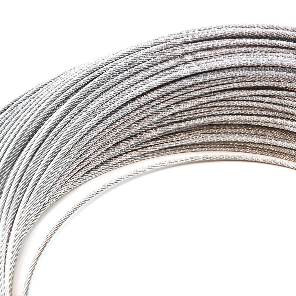 EWR5473 Window Regulator Repair Cable Steel Wire Rope 7x7 Diameter: 1.6 Mm Length: 100 Meter for Car Window Regulator 