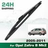 Heckscheibenwischerblätter, Premium-Ganzjahreswischerblätter Ersatz für Opel Zafira B Mk2 2005-2011, Naturkautschuk Bajonett, Einfach zu installieren 14″