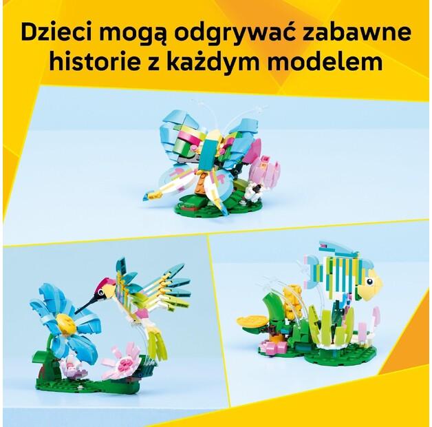 LEGO Creator 3 In 1 31384 Wild Animals: Multicolored Hummingbird