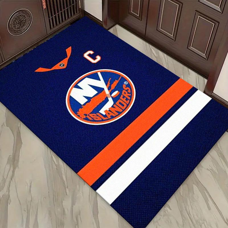 New York Islanders Carpet Rug for Living Room Bedroom Home Sofa Decoration,Kids Play Non-slip Floor Mat
