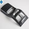 Rear Air AC Outlet / Middle Air Outlet / Upper Air Outlet Cover Trim For MG ZS 2018 -  Carbon Fiber Look Car ABS Accessories