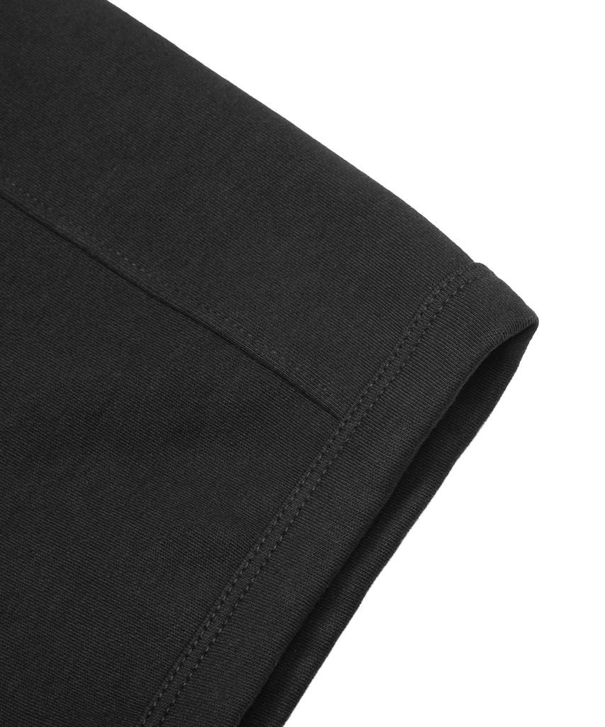 NINEZ Cotton Spandex Cut Henley Neck Muscle Fit T-Shirt (2 Colors)