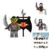 Premium 18pcs Lord Of The Rings Orcs Goblins Sauron Minifigures Building Blocks For Kids And Adults
