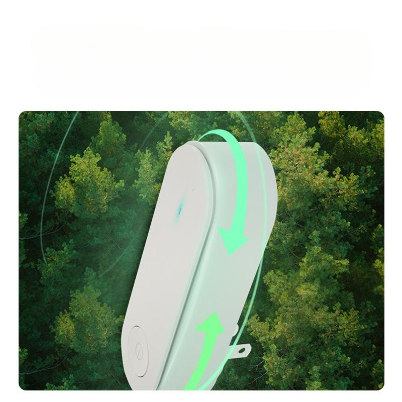 1Pc Air Purifier Negative Ion Generator Toilet Deodorizer Formaldehyde Removal Oxygen Generator Air Purifier, Household