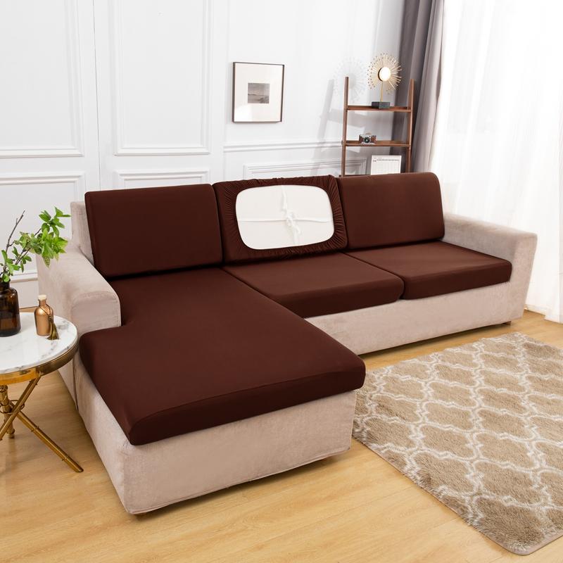 Silk Summer Sofa Cushion Cover Seat Back Pad Cover 2025 Home Living Room Couch Cover Soft Protector
