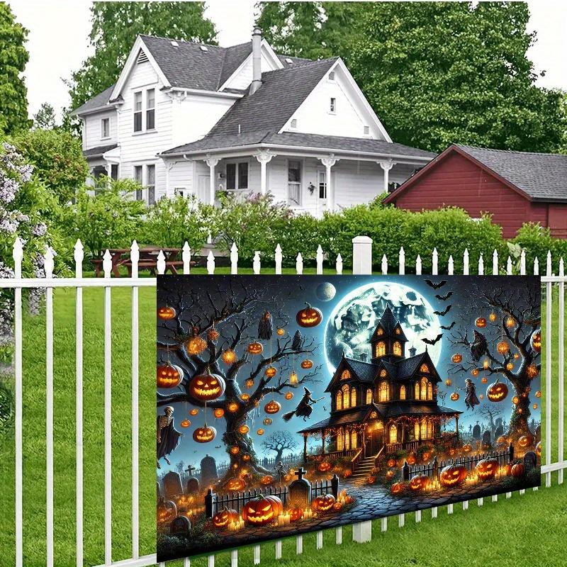 Halloween Haunted House Decoration Background Curtain Wall Decoration Suitable for Decoration