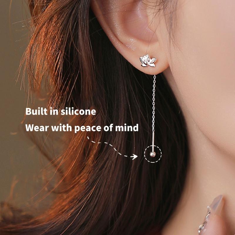 Pack of 20 Earring Backs Ear Jewelry Replacement Earring Plugs Earrings Part Metal Texture Suitable for Daily Party Use