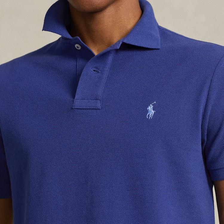 Polo Ralph Lauren SS24 Polo à Manches Courtes Coupe Slim Homme hauts Bleu MNPOKNI1N822755-400