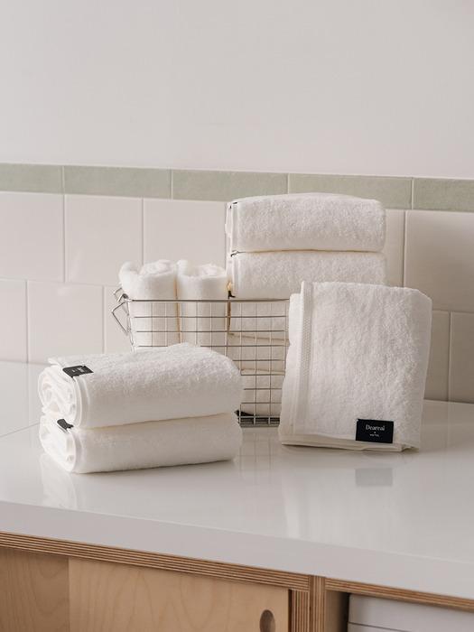 Deareal Отель Белое полотенце_10 шт. (Массовая упаковка) Premium Hotel Towels_White 10P