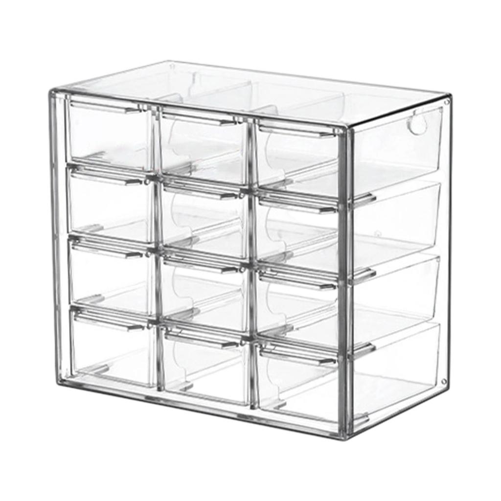 Stackable Multiple Drawer Storage Case For Glasses Sunglasses Organization In Clear Acrylic Materials